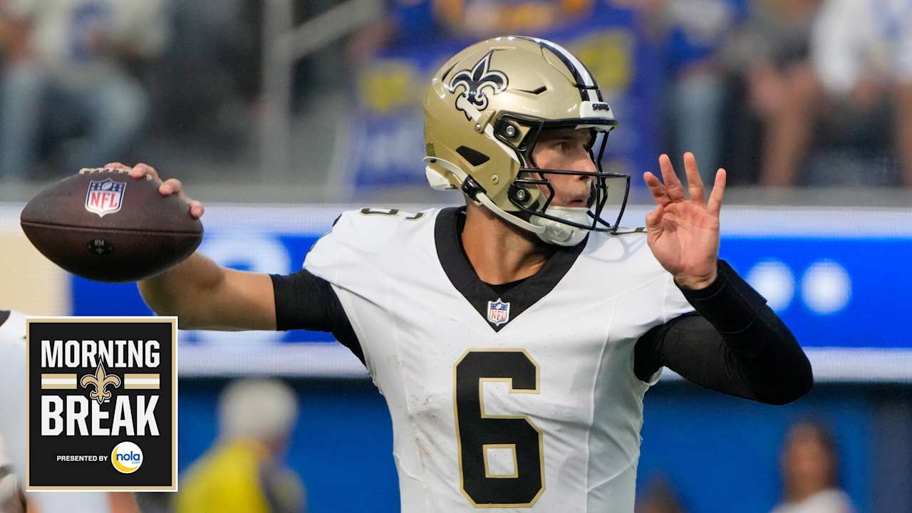 Tyler Shough makes first NFL start as Saints fall to Rams