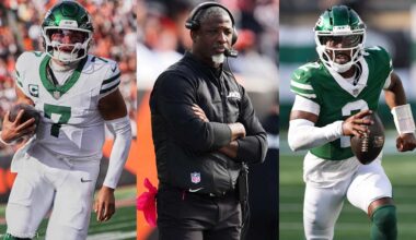 Jets coach Aaron Glenn keeping his starting QB decision under wraps again ahead of Browns game