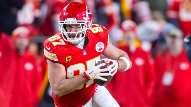 Travis Kelce of the Kansas City Chiefs