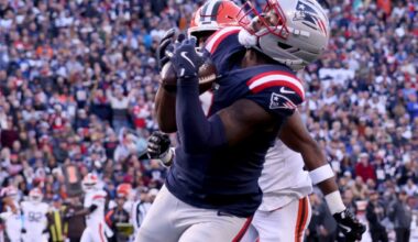 Mike Vrabel provides injury update on Patriots WR Kayshon Boutte