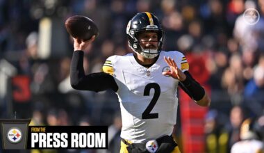 From the Press Room: Steelers at Bears 
