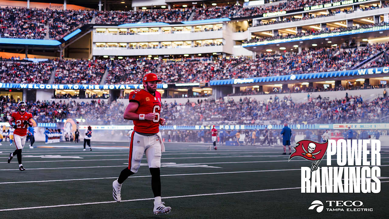 Bucs 2025 NFL Power Rankings Week 13