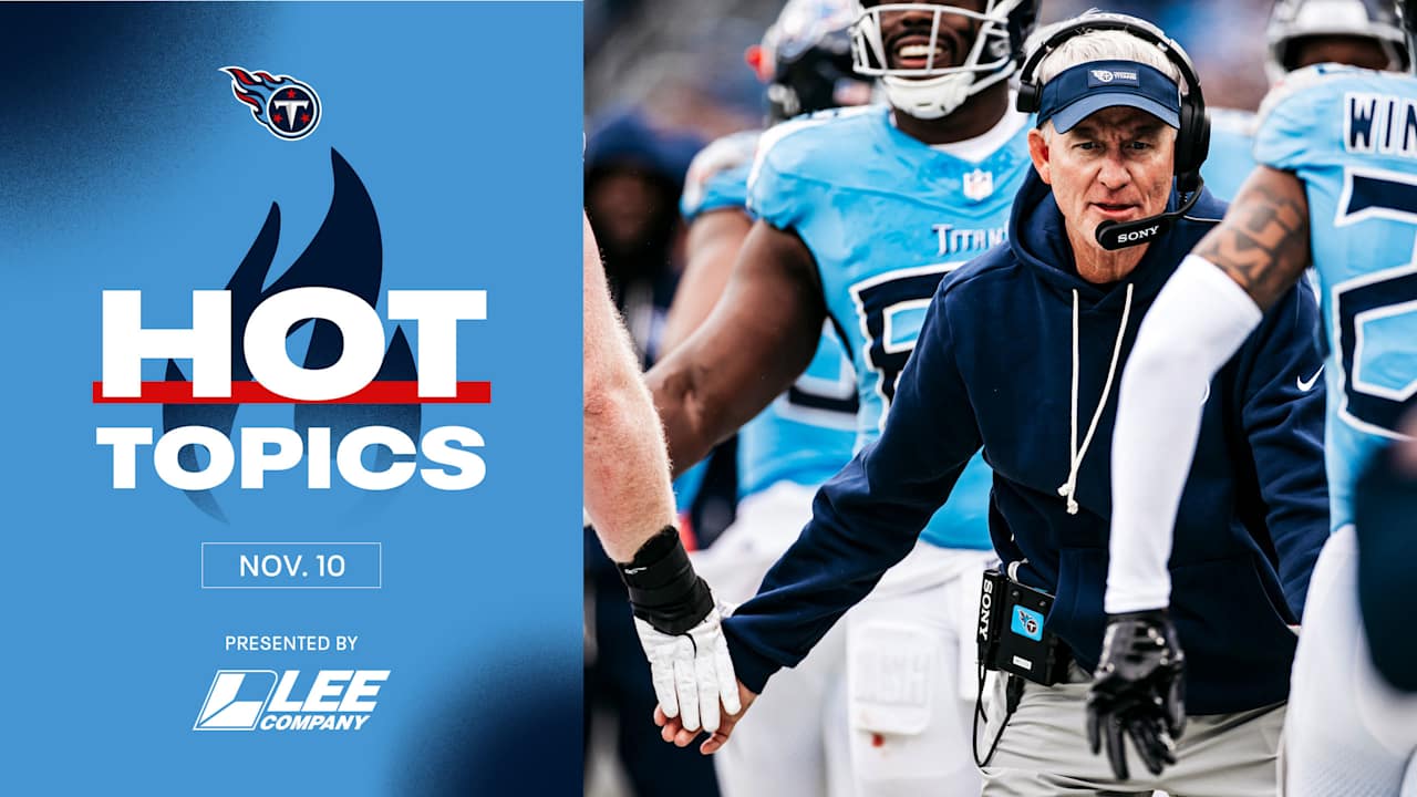 Hot Topics From Titans Interim HC Mike McCoy's Monday Presser