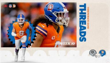 Broncos to wear throwback uniforms for ‘Thursday Night Football’ matchup vs. Raiders