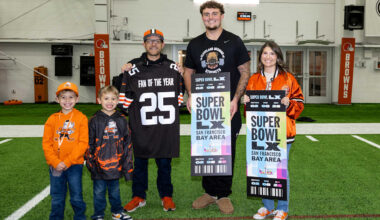 Browns nominate Kyle Kovach for NFL’s 2025 Ultimate Fan of the Year