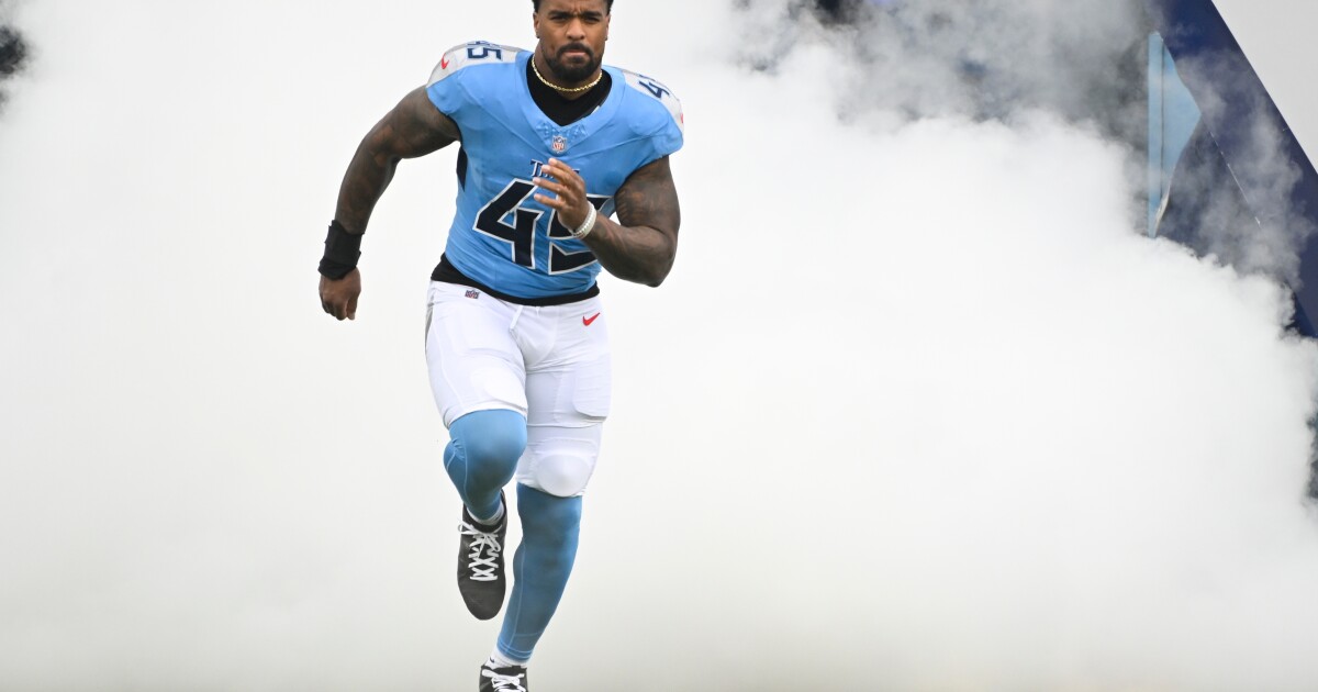 Ravens trade for Titans edge rusher Dre'Mont Jones