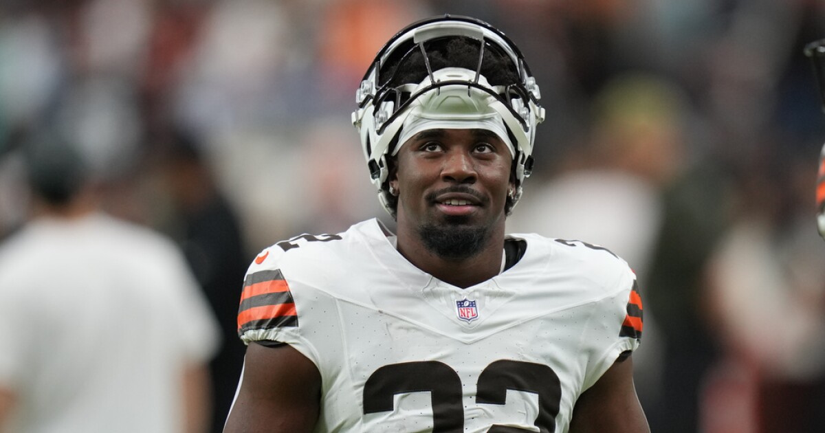 Another Browns player up for Rookie of the Week honors