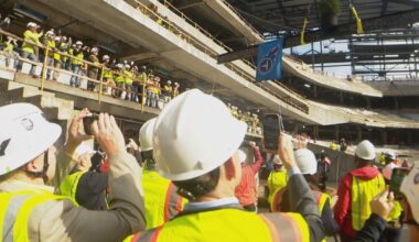 The Titans' new Nissan Stadium hits major construction milestone