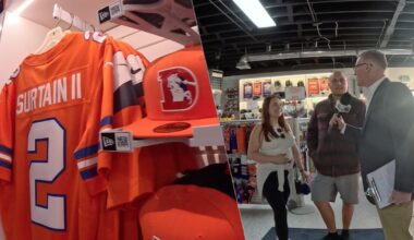 Fans and players are loving Denver Broncos' Orange Crush-era throwback uniforms