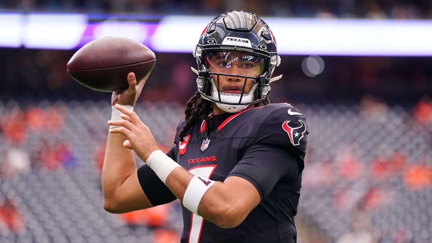 C.J. Stroud likely to return for Houston Texans' key game in Indianapolis