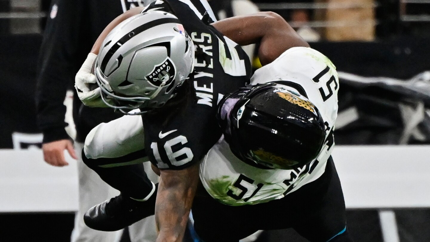 Jacksonville Jaguars gain Jakobi Meyers as Texans' C.J. Stroud sits out