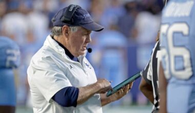 UNC's Belichick shrugs off speculation about NFL job openings