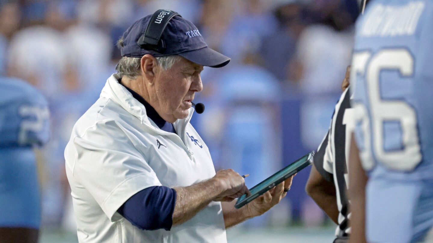 UNC's Belichick shrugs off speculation about NFL job openings
