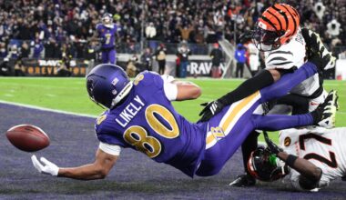 Lamar Jackson the main culprit in Ravens' turnover-laden 32-14 loss to Bengals