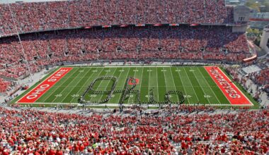 Tradition of Script Ohio and dotting the i defines Ohio State