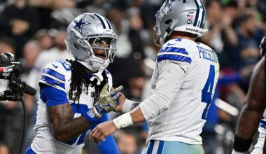 Cowboys receivers Lamb and Pickens benched for opening drive vs. Raiders