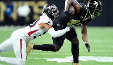 Alvin Kamara has a knee injury and it's not clear how long Saints RB will be out