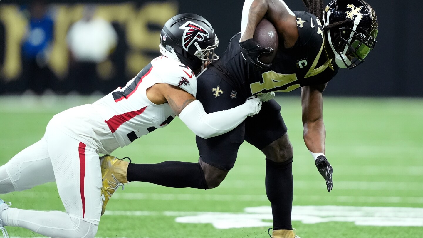 Alvin Kamara has a knee injury and it's not clear how long Saints RB will be out
