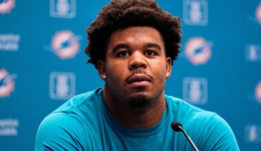Dolphins linebacker Chop Robinson cleared to face Washington Commanders