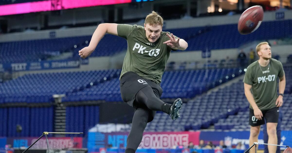 Rams sign Harrison Mevis to compete for kicking job