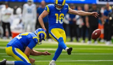 Rams waive kicker Joshua Karty, who lost his job to Harrison Mevis