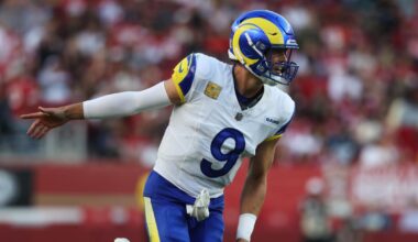 The Sports Report: Matthew Stafford continues his amazing season in Rams victory