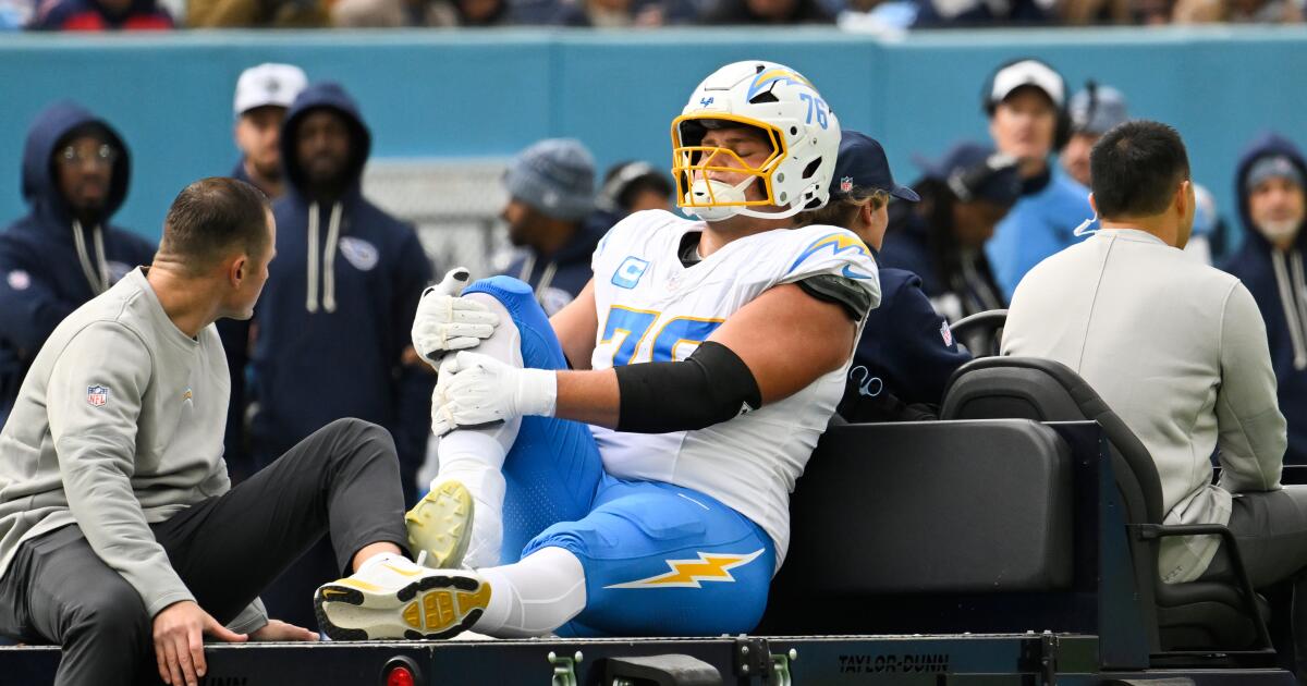 Chargers defeat Titans, but Joe Alt's ankle injury raises concerns