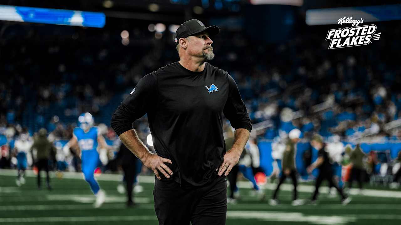 HC Dan Campbell likes where Detroit Lions are at heading into home stretch