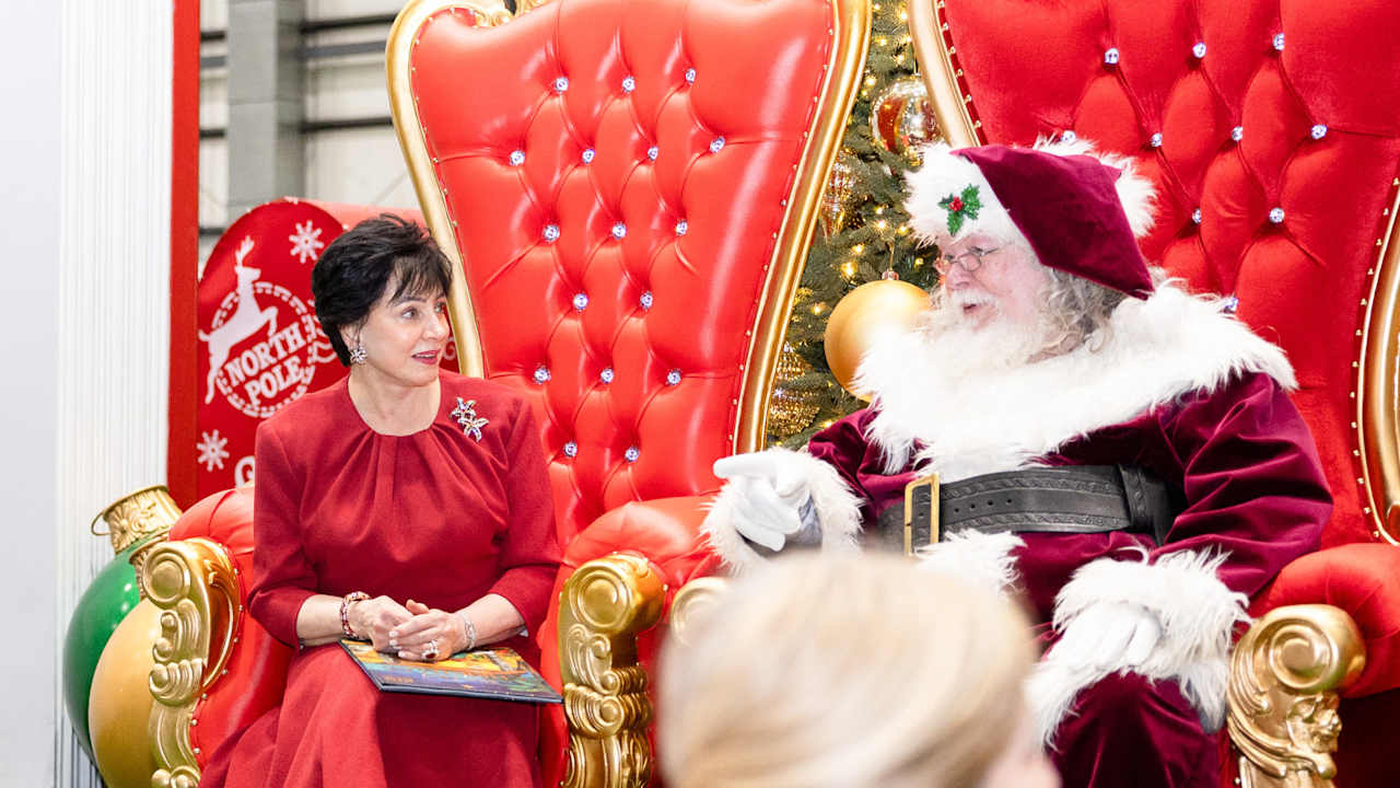 11th annual Sideline Pass Holiday Toy and Gift Drive with Gayle Benson and Jennifer Hale