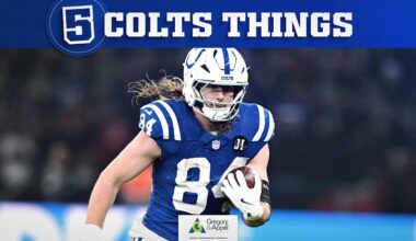 More context for Jonathan Taylor's 17 touchdowns, plus Tyler Warren, Daniel Jones, Zaire Franklin and special teams make key plays to push Colts to 8-2 at bye week