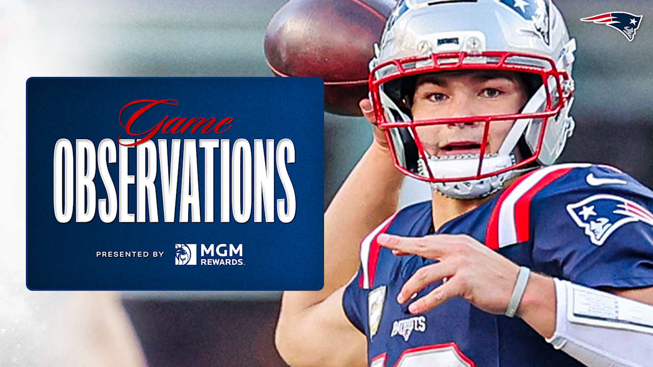 8 Takeaways From the Patriots Victory Over the Falcons in Week 9 