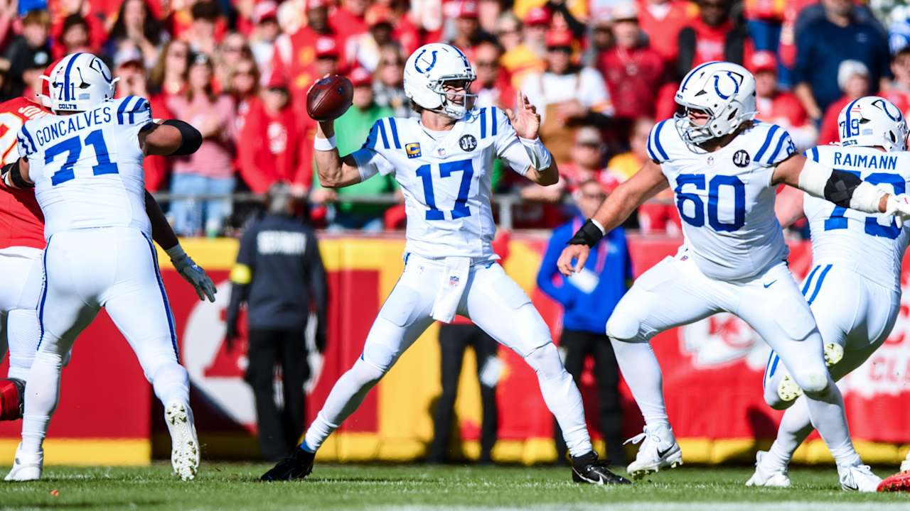 Colts' confidence in Daniel Jones, offense not shaken by 2 losses in last 3 games