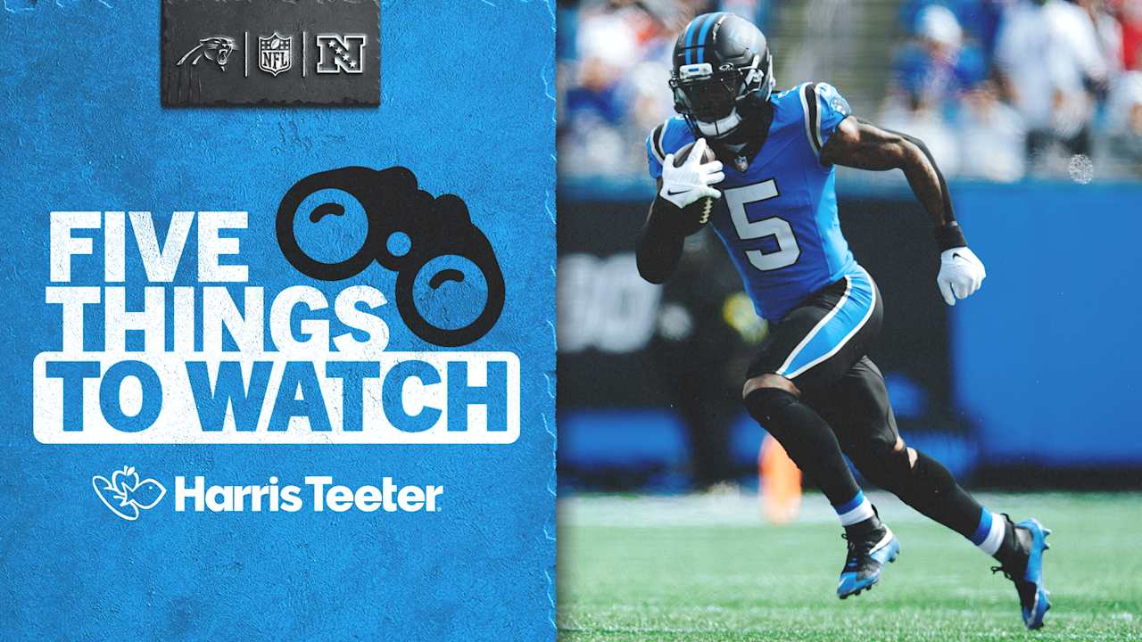5 things to watch as Panthers prepare to take on the NFC's top team