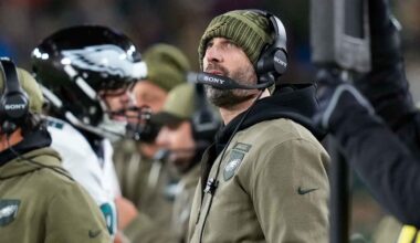 Eagles' Nick Sirianni explains decision to call deep pass to A.J. Brown on late fourth down in win