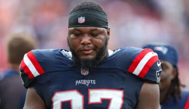 Patriots DL Milton Williams (ankle) placed on injured reserve, to miss at least four games