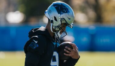 For the Panthers, bouncing back from tough losses about "getting lost in the work"