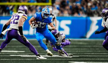 Observations from the Detroit Lions’ Week 9 loss to the Minnesota Vikings