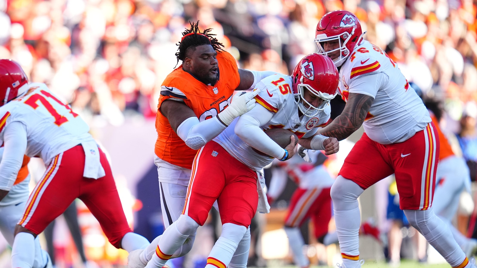 Chiefs' playoff hopes in jeopardy after another last-minute loss, this time to AFC West rival Denver