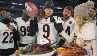 Bengals' dominant win over Ravens sparks hope for late-season playoff push