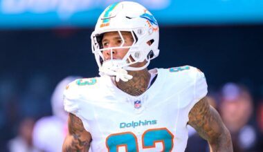 Dolphins activate Darren Waller (pectoral) from injured reserve; TE to play vs. Saints