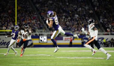 Vikings vs. Bears in Week 11 Provides Intriguing Rematch of Week 1