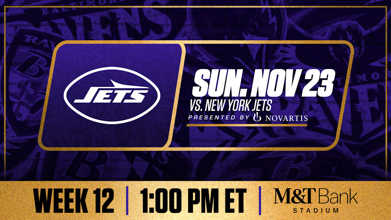 Ravens-Jets Gameday Information