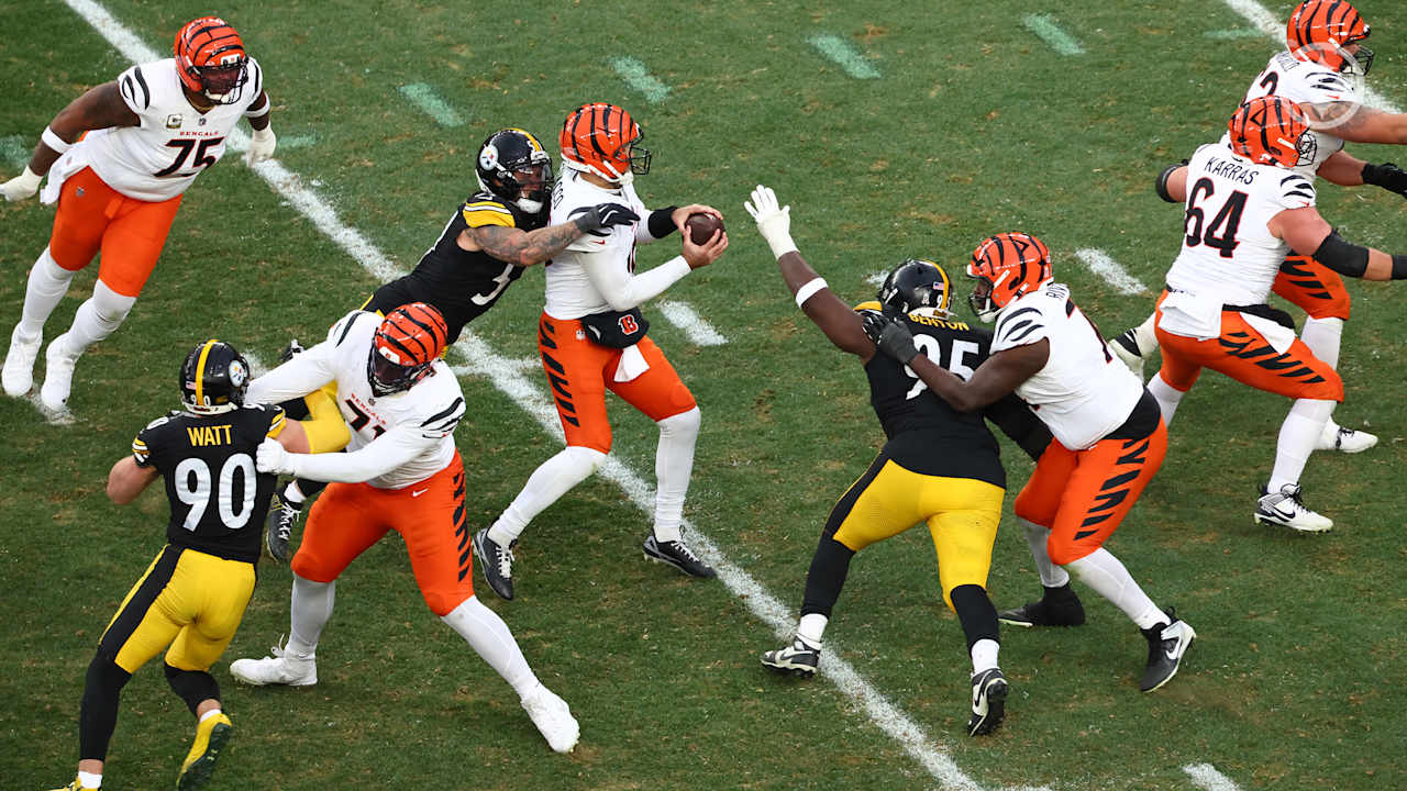 Steelers pull away from the Bengals, 34-12