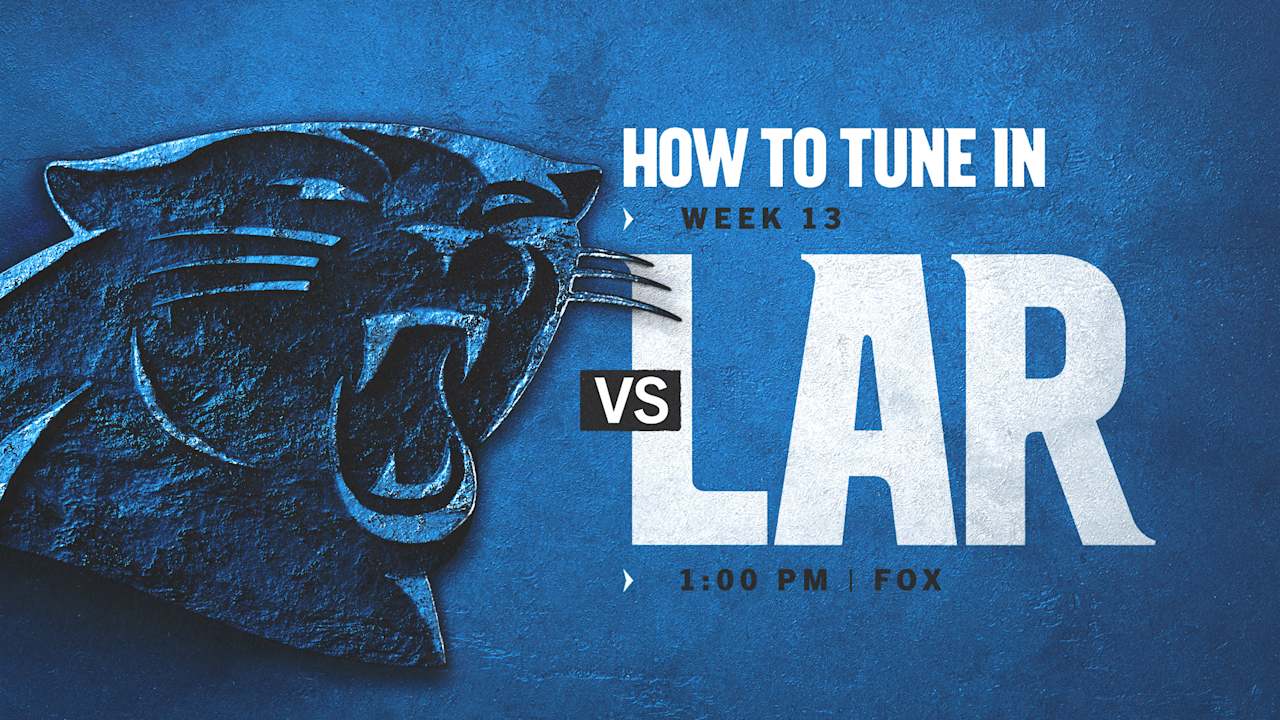 Carolina vs. Los Angeles Rams in Week 13