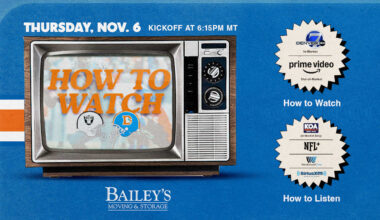 Denver Broncos vs. Las Vegas Raiders