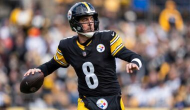 Steelers QB Aaron Rodgers (left wrist) questionable to play vs. Bears on Sunday