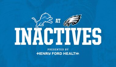 Detroit Lions vs. Philadelphia Eagles
