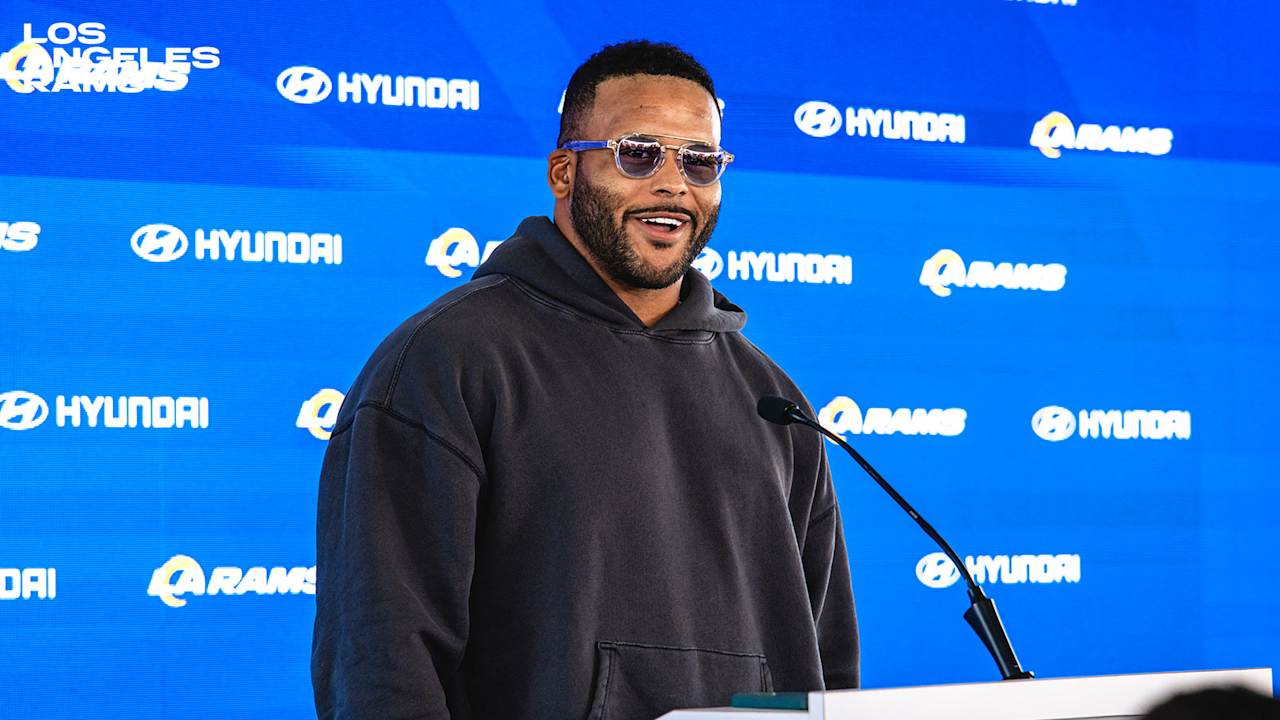 At peace in retirement, Aaron Donald looking forward to being celebrated during Rams' Week 12 Sunday Night Football game vs. Bucs