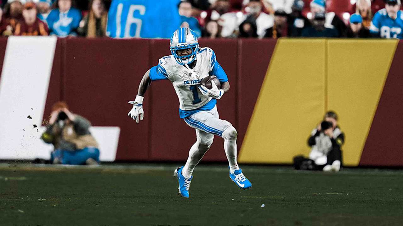 Observations from the Detroit Lions' Week 10 victory over the Washington Commanders