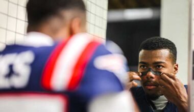 Patriots Warm-Ups and Inside the Locker Room Ahead of New England's Week 10 Game Against the Buccaneers